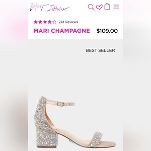 Betsy Johnson - Mari Champagne